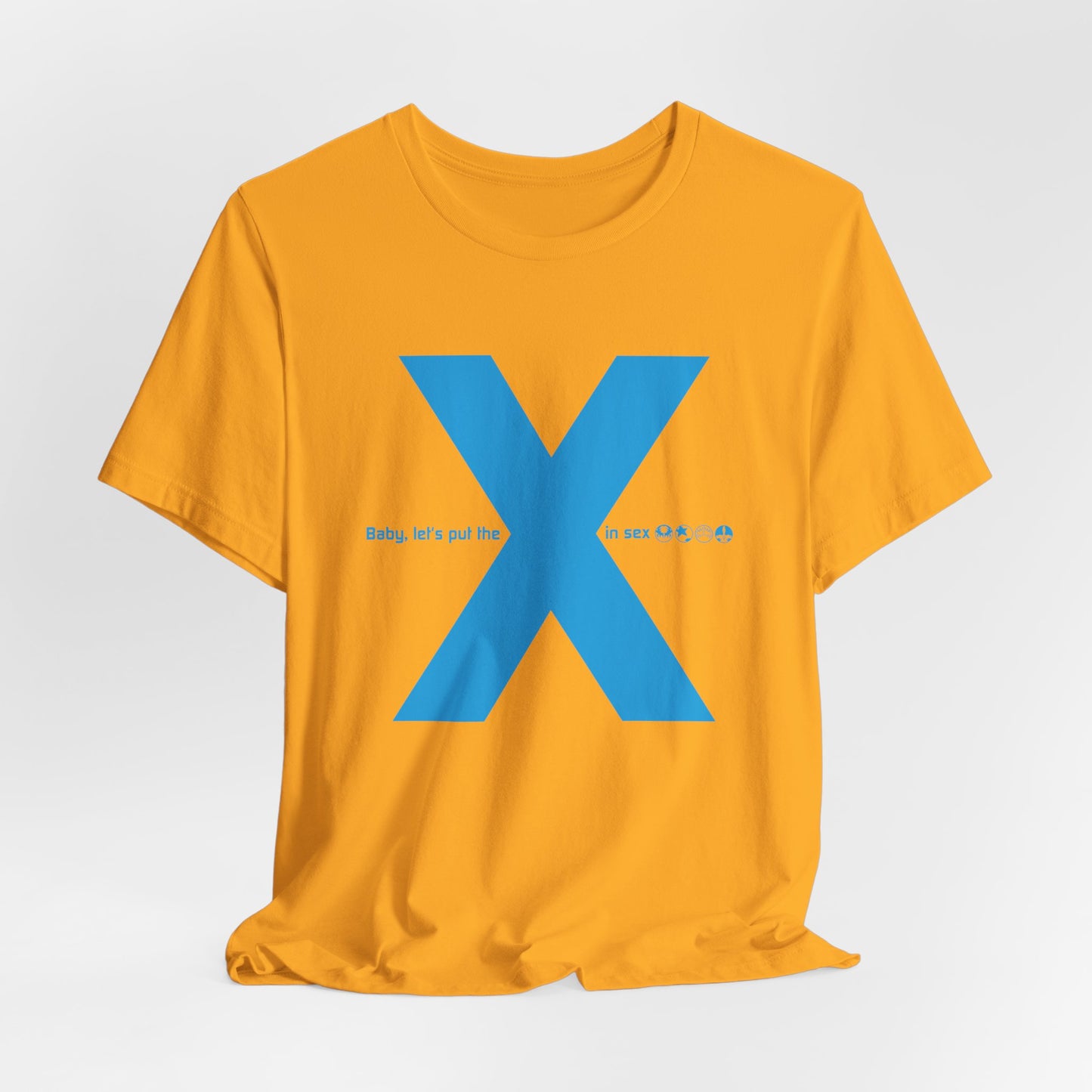 LET'S PUT THE X IN SEX - KISS (Unisex Softstyle T-Shirt)