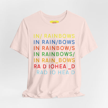IN RAINBOWS - RADIOHEAD (Unisex Jersey Short Sleeve Tee)