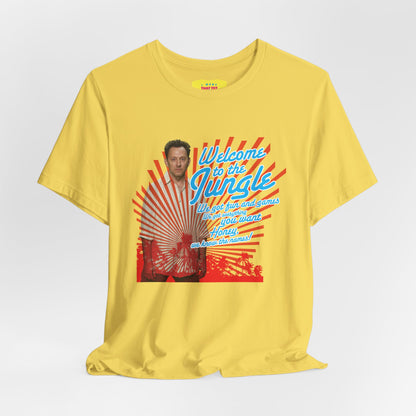 WELCOME TO THE JUNGLE - LOST TV SHOW (Unisex Softstyle T-Shirt)