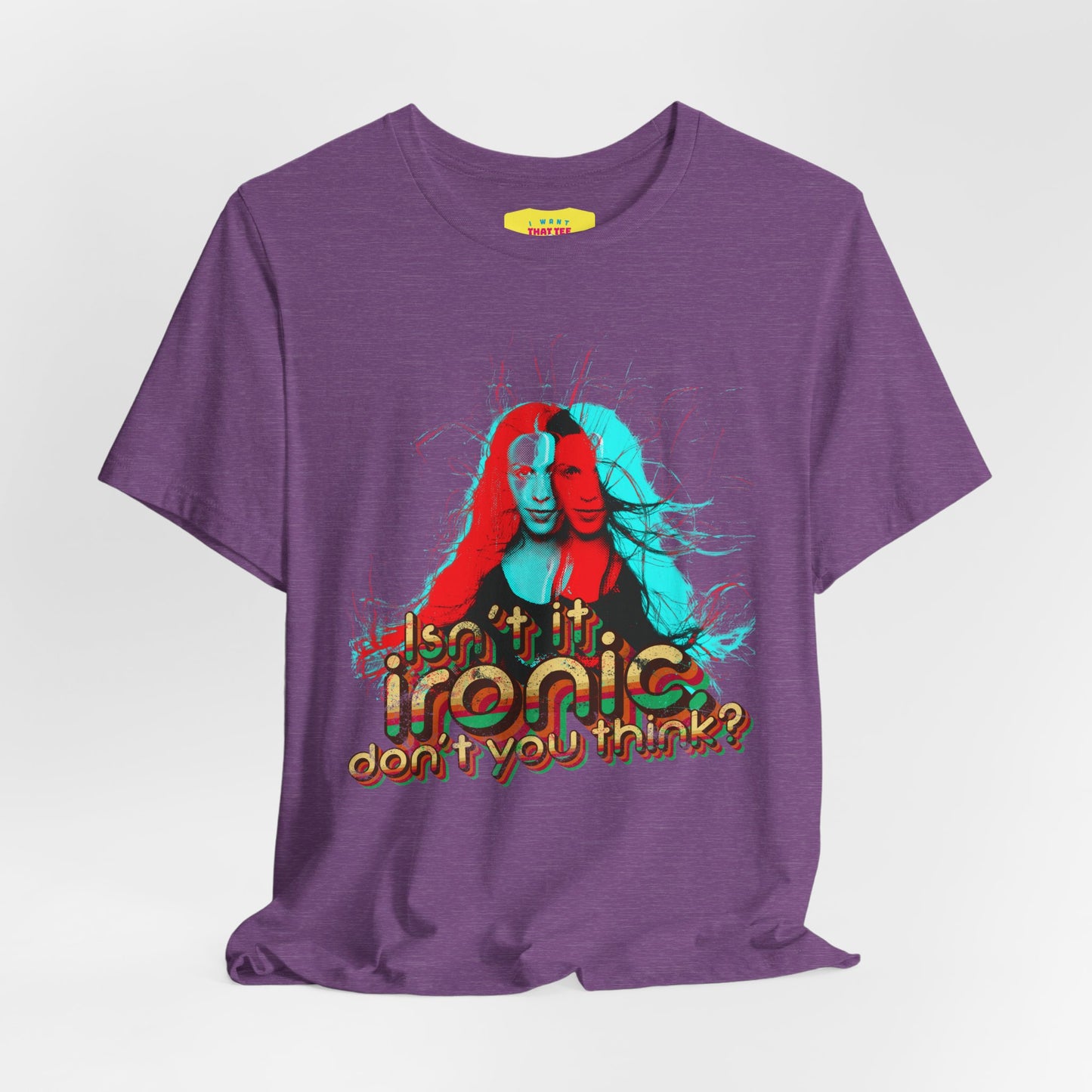 ISN'T IT IRONIC, DON'T YOU THINK? - ALANIS MORISSETTE (Unisex Softstyle T-Shirt)