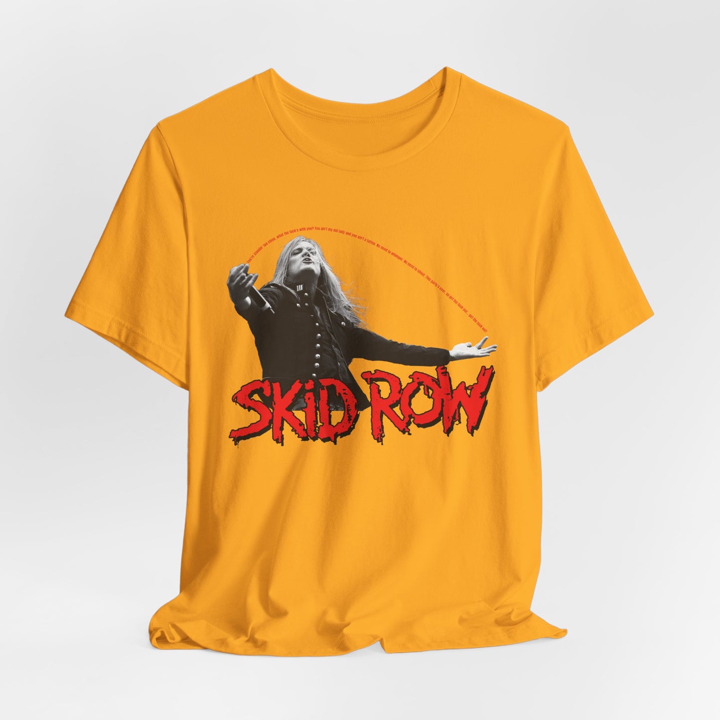 GET THE FUCK OUT - SKID ROW (Unisex Softstyle T-Shirt)