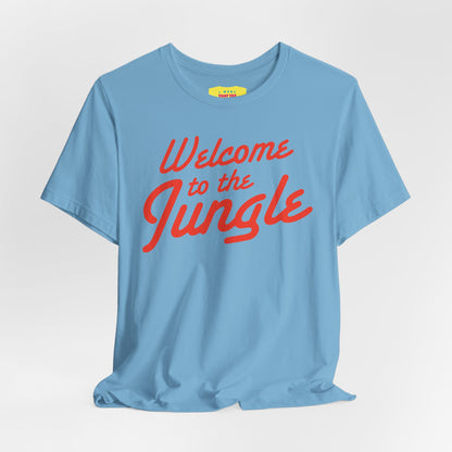 WELC0ME TO THE JUNGLE - GUNS N R0SES (Unisex Jersey Short Sleeve Tee)