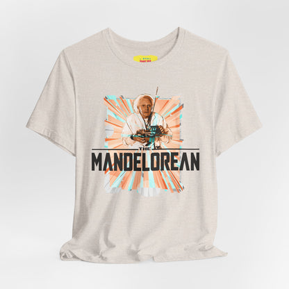 THE MANDELOREAN - BACK TO THE FUTURE JOKE (Unisex Jersey Short Sleeve Tee)