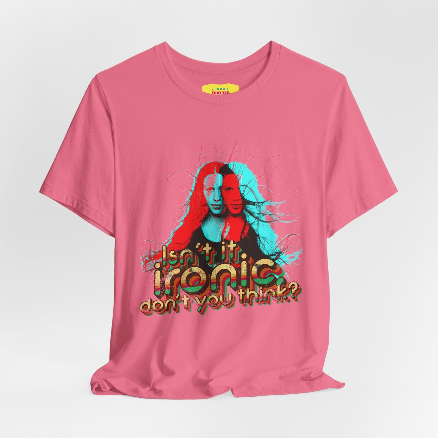 ISN'T IT IRONIC, DON'T YOU THINK? - ALANIS MORISSETTE (Unisex Softstyle T-Shirt)