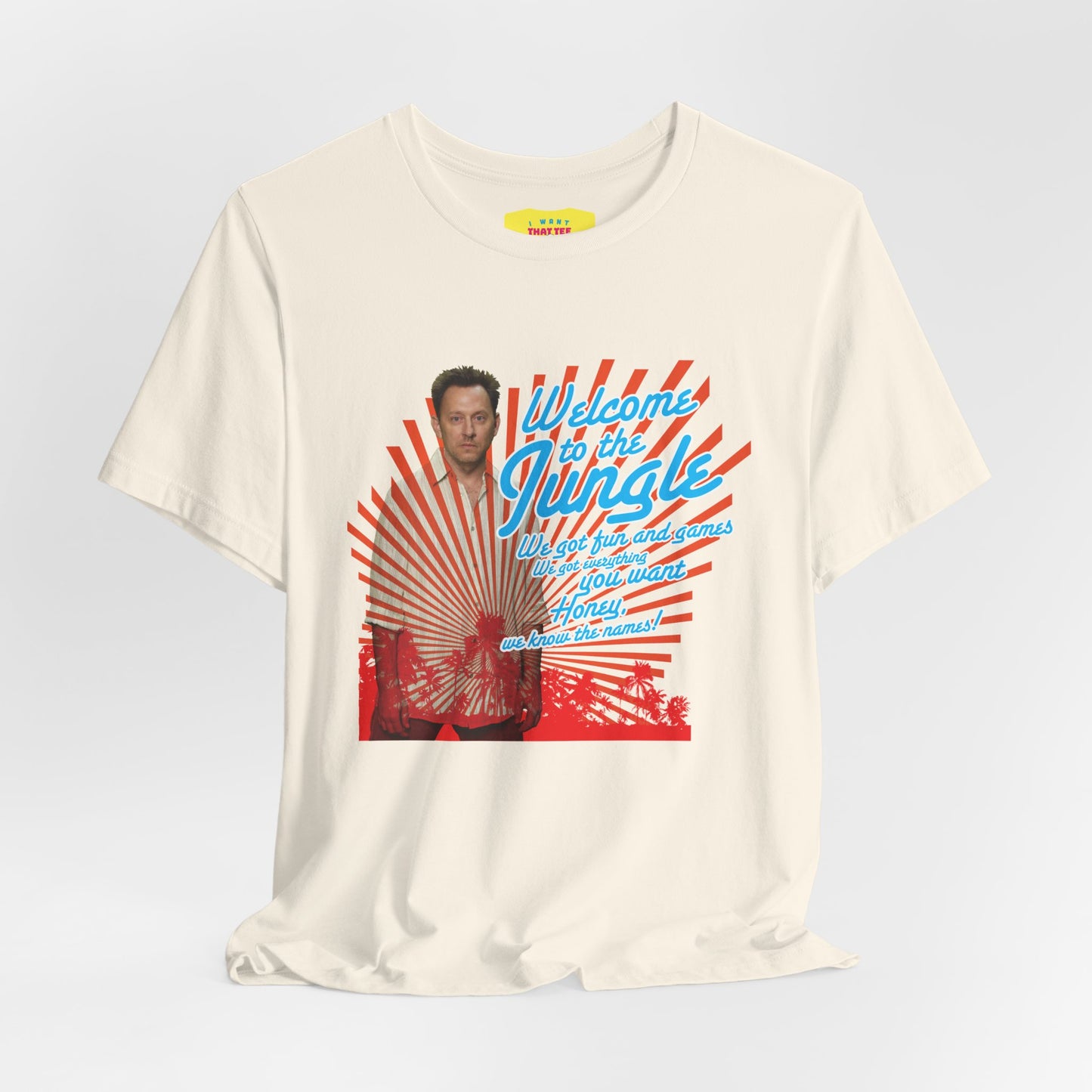 WELCOME TO THE JUNGLE - LOST TV SHOW (Unisex Softstyle T-Shirt)
