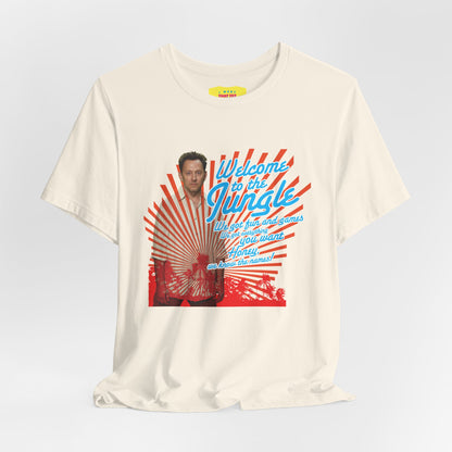 WELCOME TO THE JUNGLE - LOST TV SHOW (Unisex Softstyle T-Shirt)