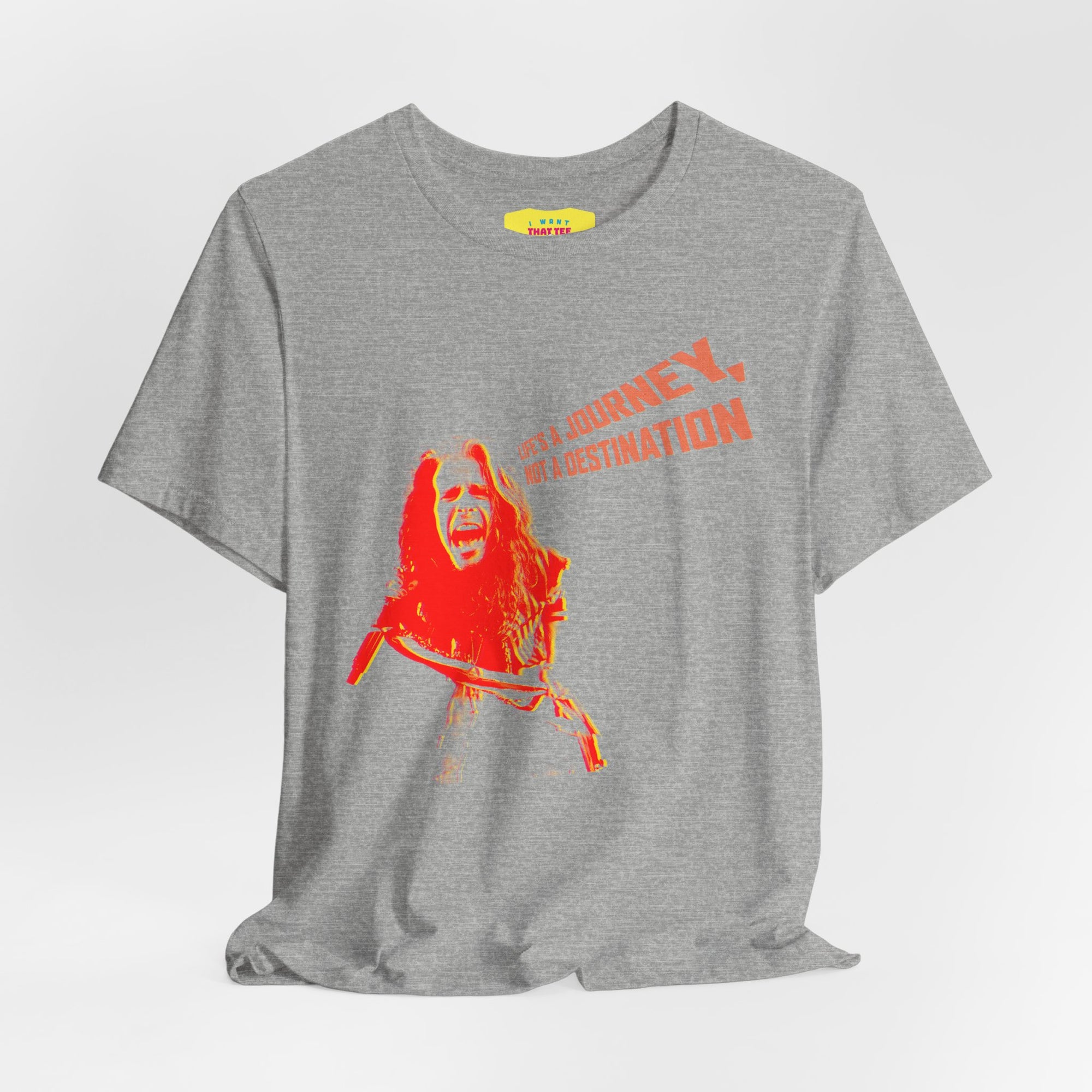LIFE'S A JOURNEY - AER0SMITH QUOTE (Unisex Softstyle T-Shirt)