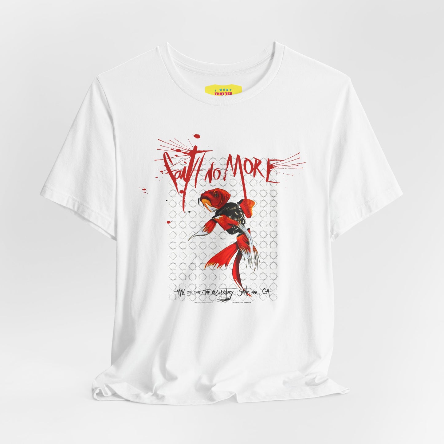 FAITH NO MORE - CONCERT POSTER (Unisex Softstyle T-Shirt)