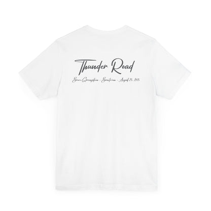 THUNDER ROAD - BRUCE SPRINGSTEEN LYRICS (Unisex Softstyle T-Shirt)