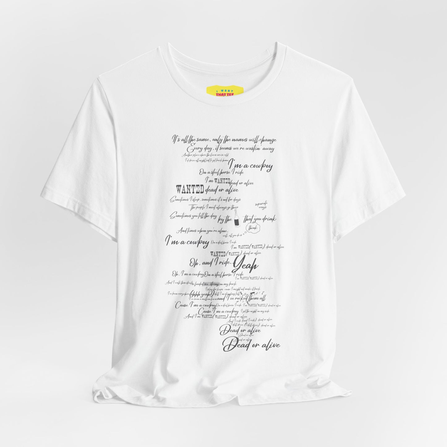 WANTED DEAD OR ALIVE - BON JOVI LYRICS