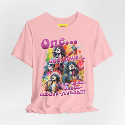 T-REX BABY STRANGE (Unisex Jersey Short Sleeve Tee)