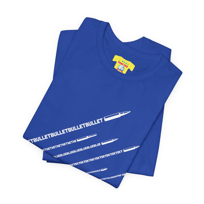 BULLET THE BLUE SKY - U2 (Unisex Softstyle T-Shirt)