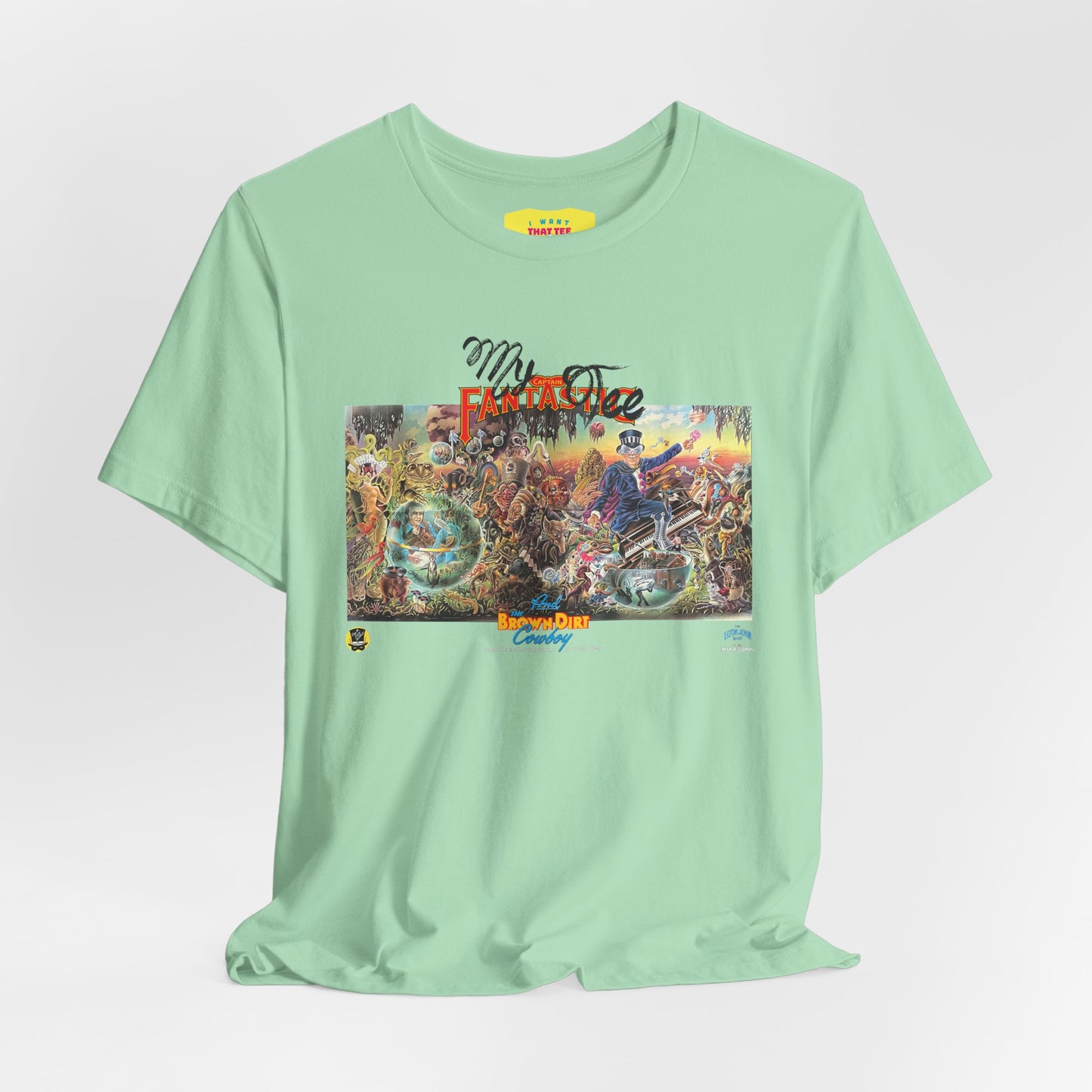 MY CAPTAIN FANTAS-TEE AND THE BROWN DIRT COWBOY (Unisex Jersey Short Sleeve Tee)