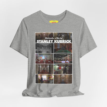 OBVIOUSLY A FILM BY STANLEY KUBRICK - STANLEY KUBRICK PERSPECTIVE (Unisex Jersey Short Sleeve Tee)