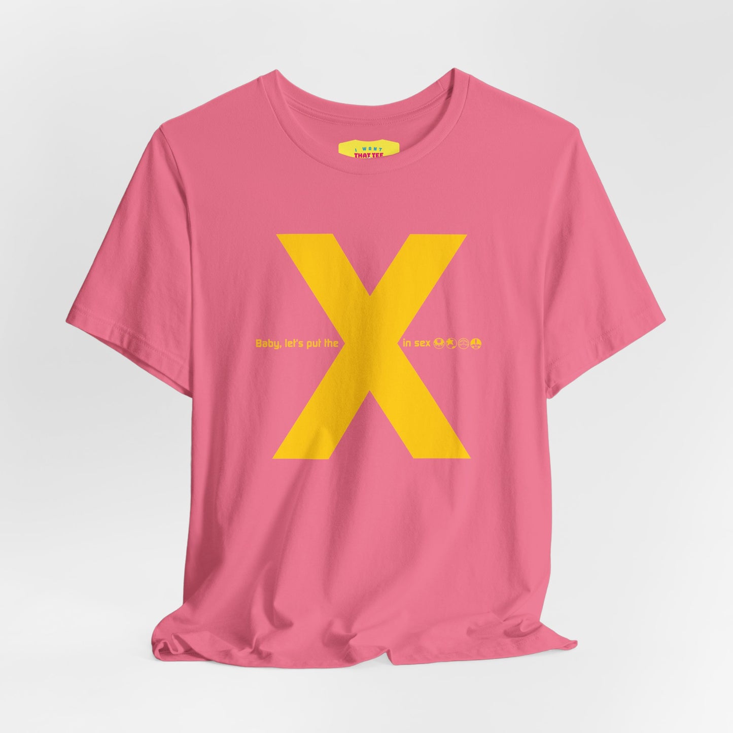 LET'S PUT THE X IN SEX - KISS (Unisex Softstyle T-Shirt)