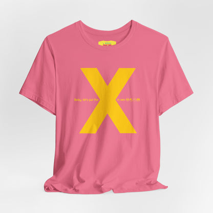 LET'S PUT THE X IN SEX - KISS (Unisex Softstyle T-Shirt)