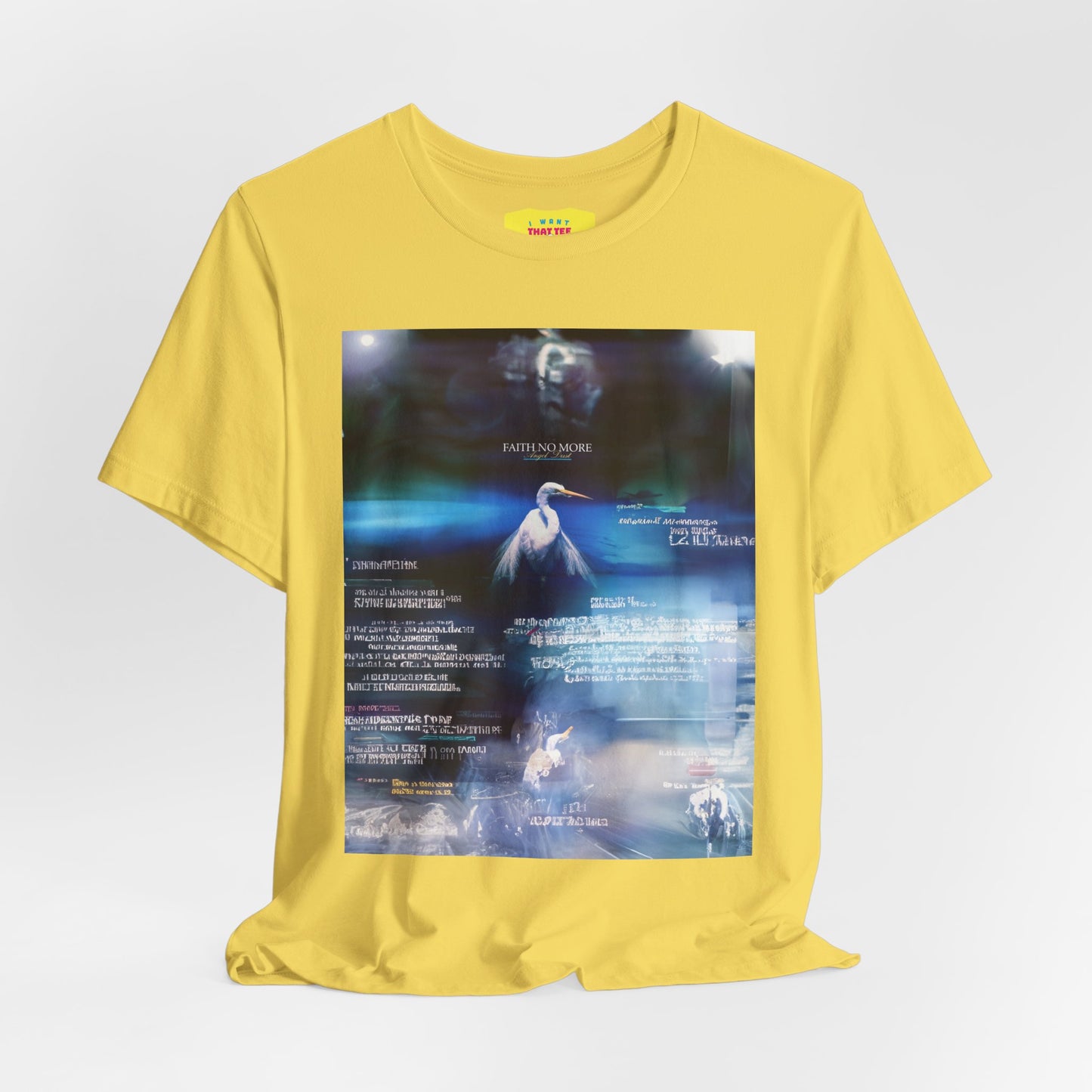 ANGEL DUST - FAITH NO MORE (Unisex Jersey Short Sleeve Tee)