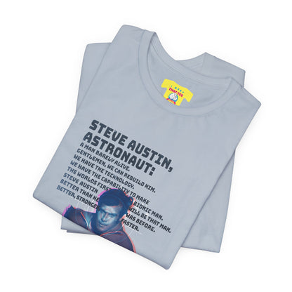 SIX MILLION DOLLAR MAN - INTRO QUOTE (Unisex Softstyle T-Shirt)