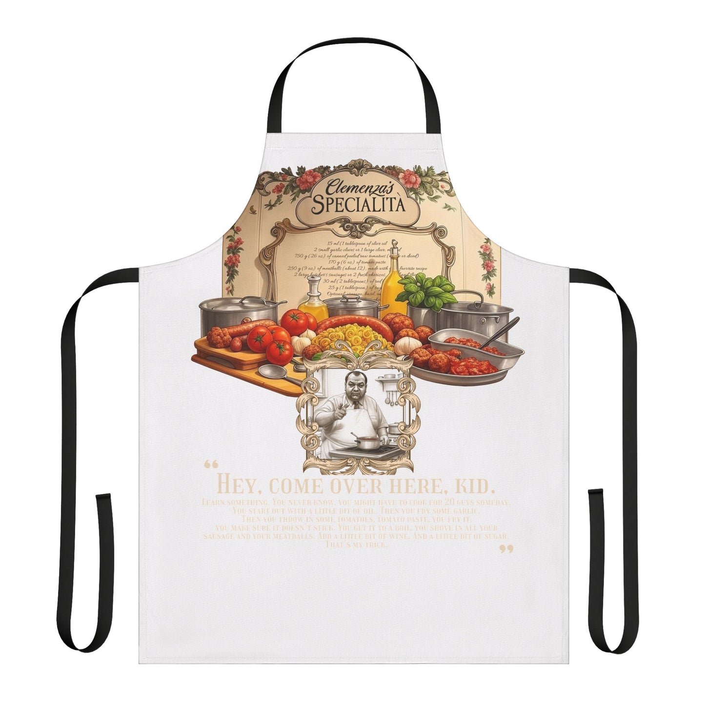 CLEMENZA'S SPECIALITA - THE GODFATHER APRON