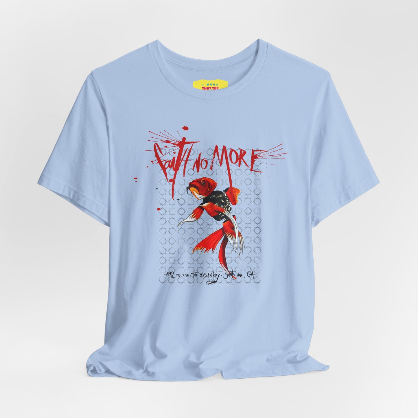 FAITH NO MORE - CONCERT POSTER (Unisex Softstyle T-Shirt)