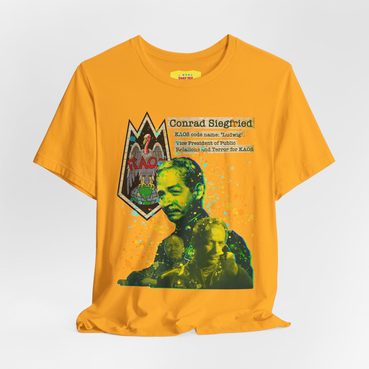 CONRAD SIEGFRIED - GET SMART TV SHOW (Unisex Jersey Short Sleeve Tee)