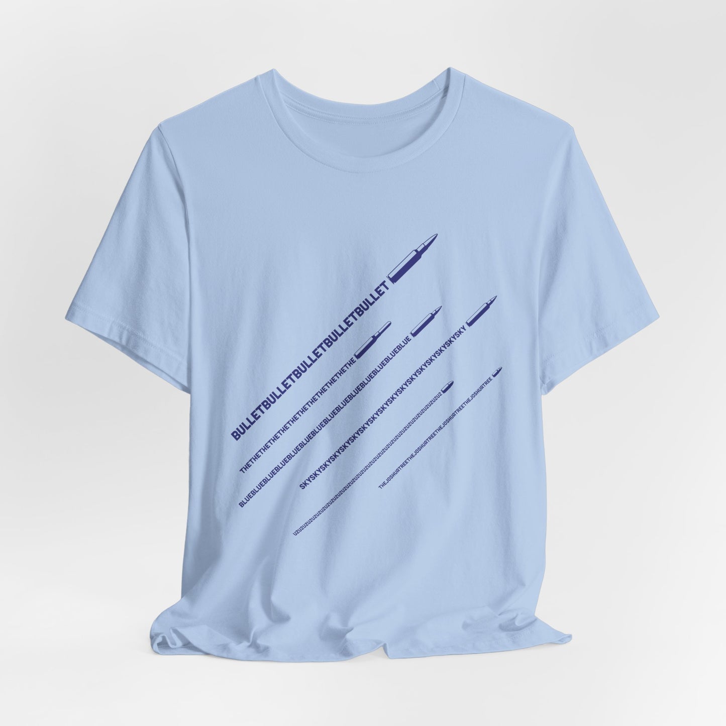 BULLET THE BLUE SKY - U2 (Unisex Softstyle T-Shirt)