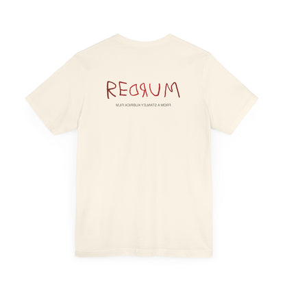 REDRUM - THE SHINING (Unisex Jersey Short Sleeve Tee)
