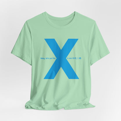 LET'S PUT THE X IN SEX - KISS (Unisex Softstyle T-Shirt)