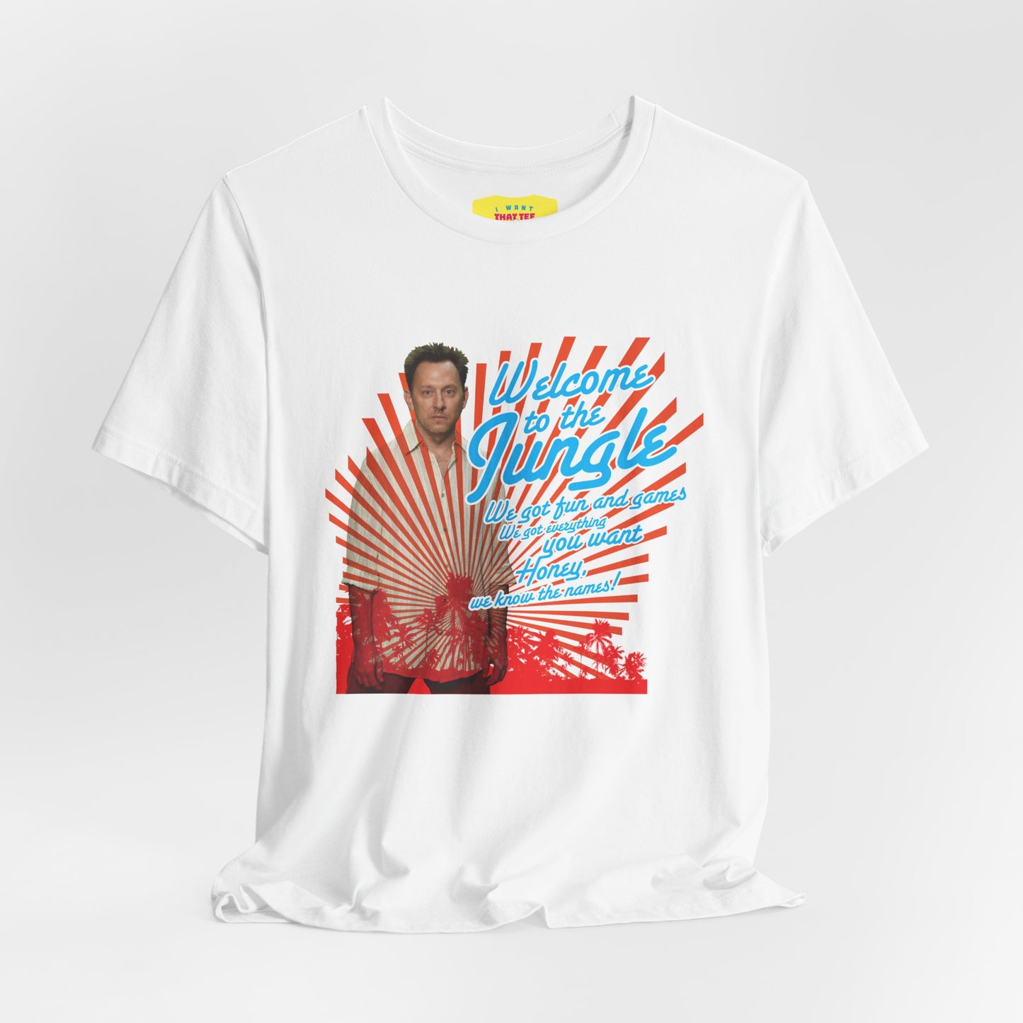 WELCOME TO THE JUNGLE - LOST TV SHOW (Unisex Softstyle T-Shirt)