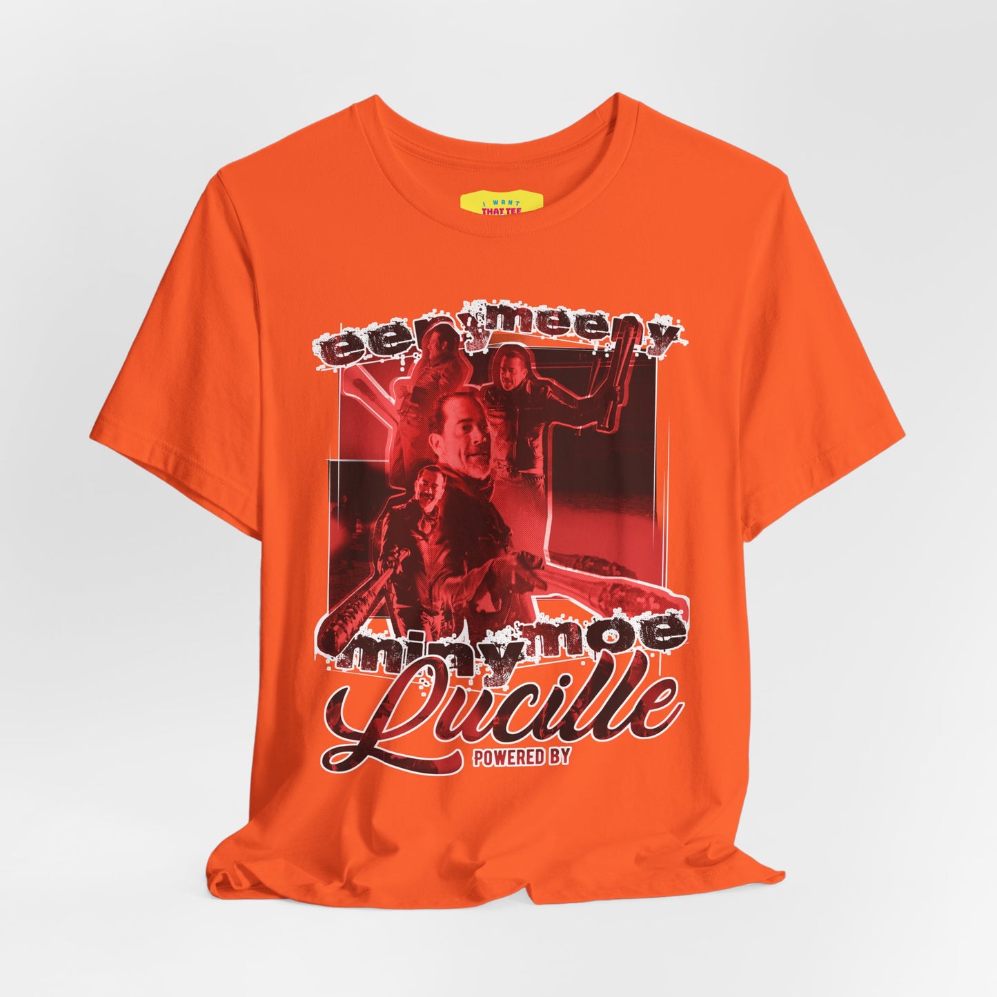 EENY, MEENY, MINY, MOE - THE WALKING DEAD (Unisex Jersey Short Sleeve Tee)