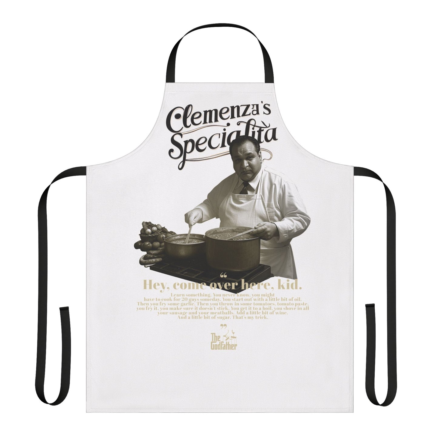 CLEMENZA'S SPECIALITA - THE GODFATHER APRON