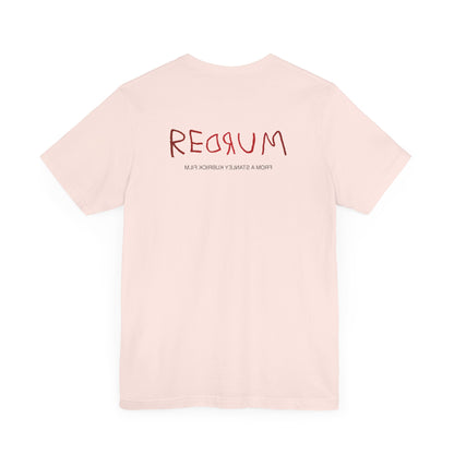 REDRUM - THE SHINING (Unisex Jersey Short Sleeve Tee)