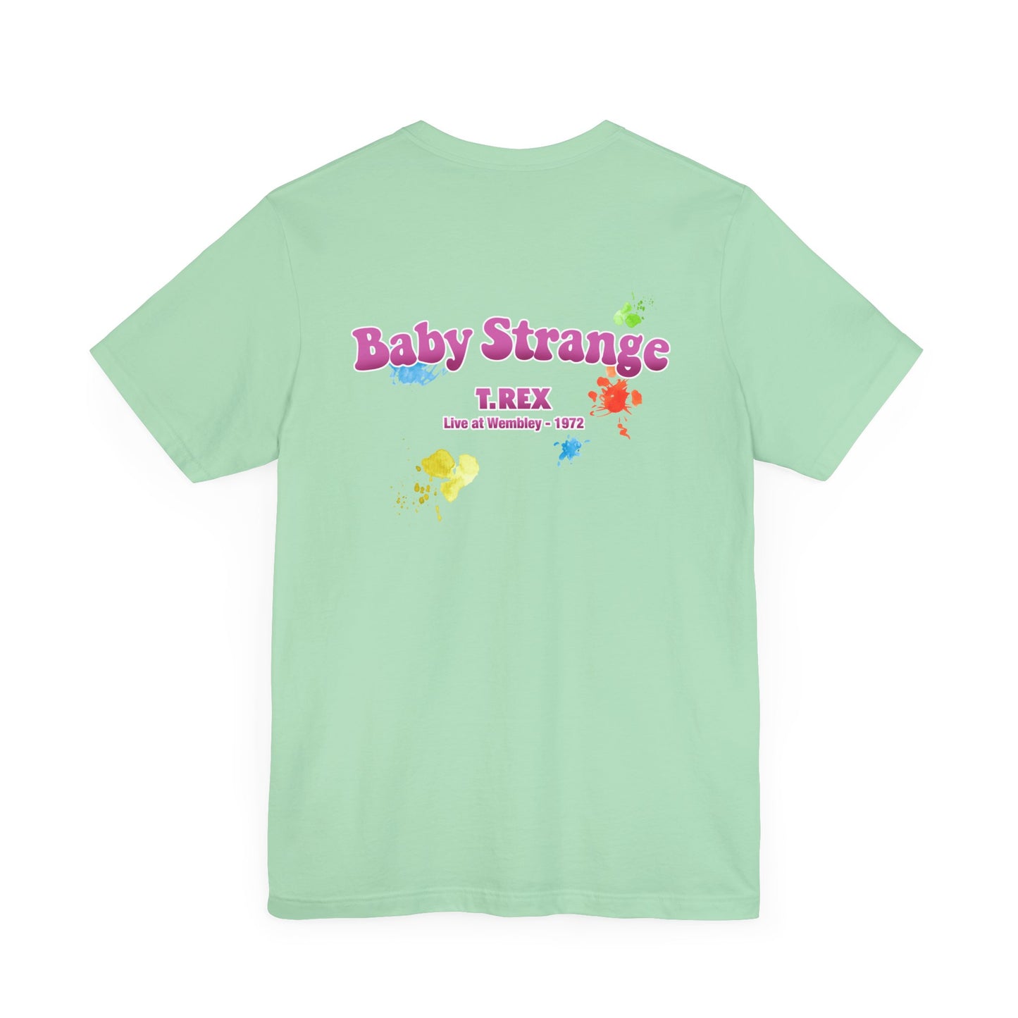 T-REX BABY STRANGE (Unisex Jersey Short Sleeve Tee)