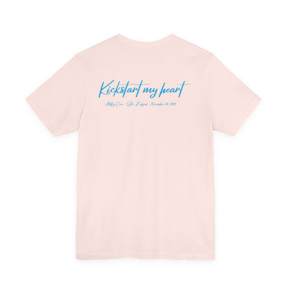 KICKSTART MY HEART - MÖTLEY CRÜE LYRICS (Unisex Softstyle T-Shirt)