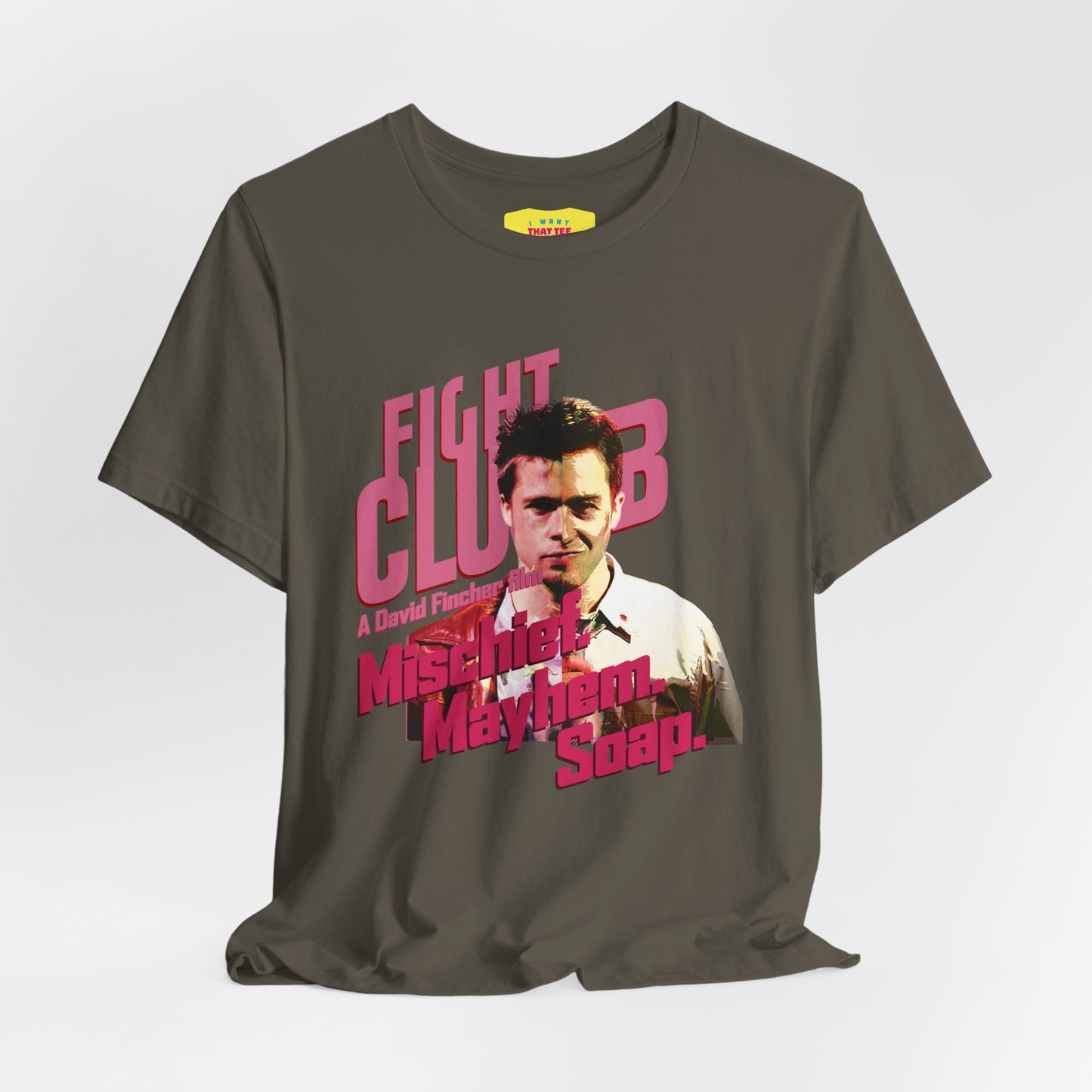 FIGHT CLUB - MISCHIEF. MAYHEM. SOAP. (Unisex Softstyle T-Shirt)