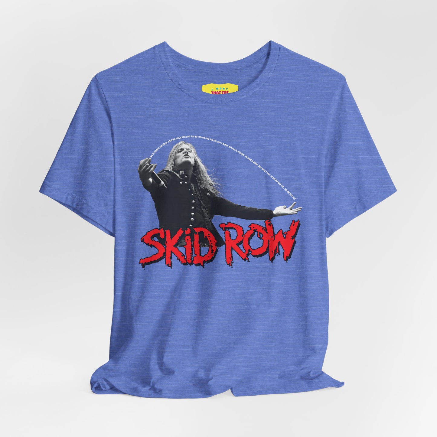 GET THE FUCK OUT - SKID ROW (Unisex Softstyle T-Shirt)