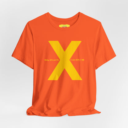 LET'S PUT THE X IN SEX - KISS (Unisex Softstyle T-Shirt)