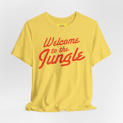 WELC0ME TO THE JUNGLE - GUNS N R0SES (Unisex Jersey Short Sleeve Tee)