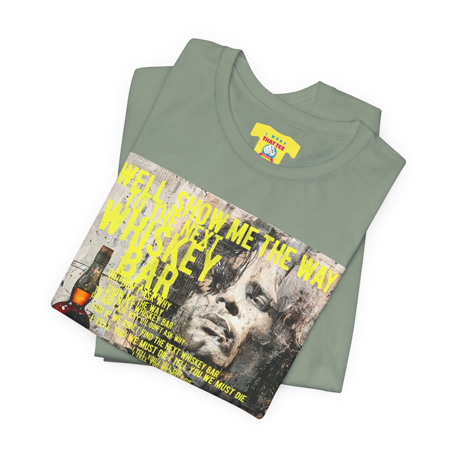 ALABAMA SONG (WHISKY BAR) - THE DOORS (Unisex Jersey Short Sleeve Tee)