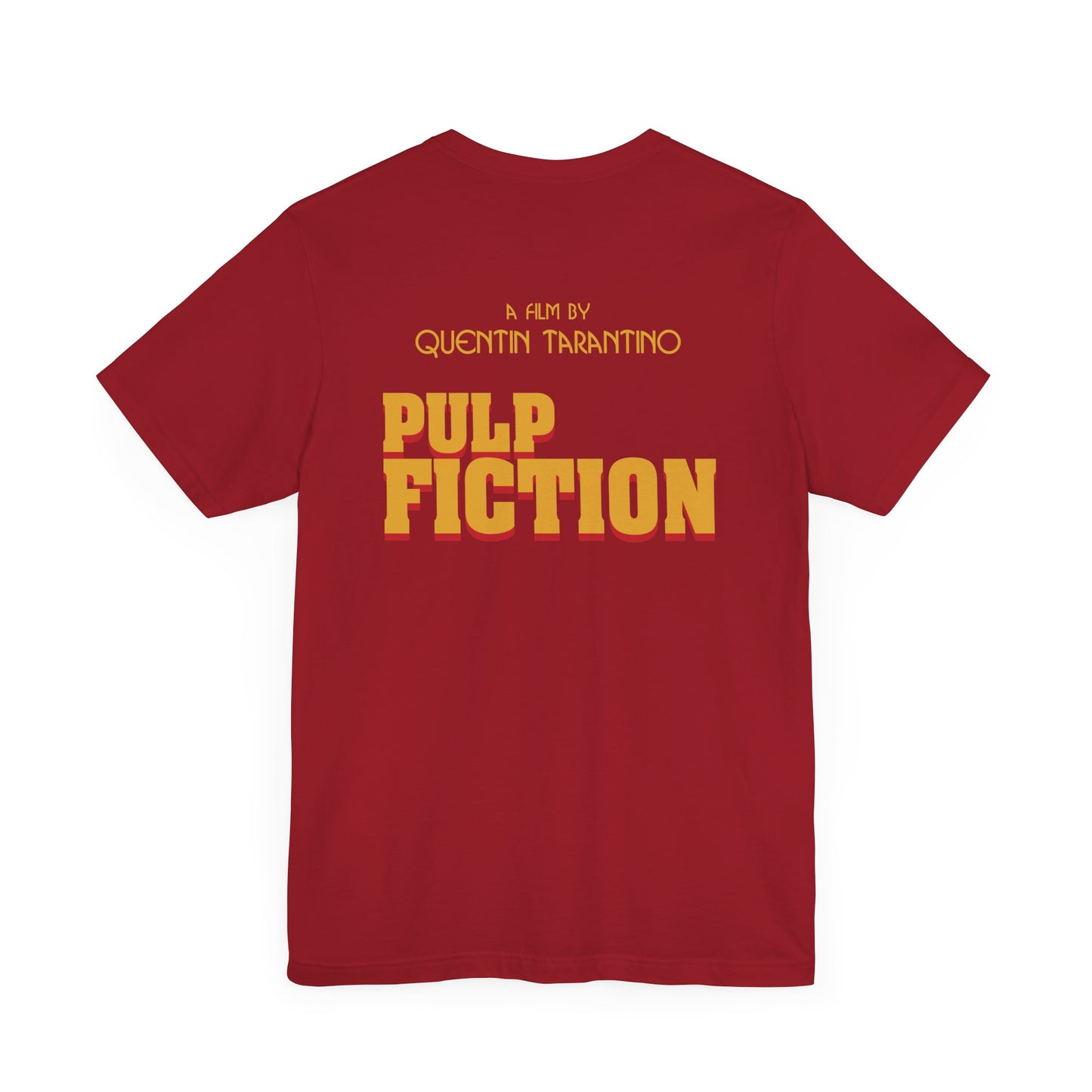 PULP FICTION CREDITS (Unisex Jersey Short Sleeve Tee)
