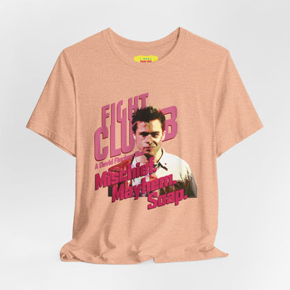 FIGHT CLUB - MISCHIEF. MAYHEM. SOAP. (Unisex Softstyle T-Shirt)