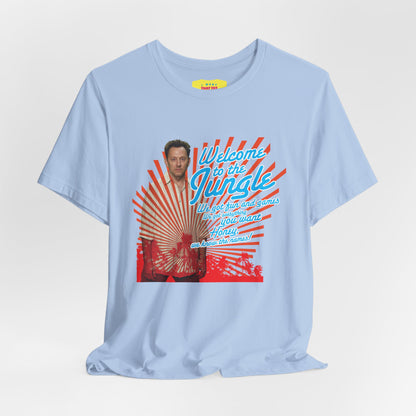 WELCOME TO THE JUNGLE - LOST TV SHOW (Unisex Softstyle T-Shirt)