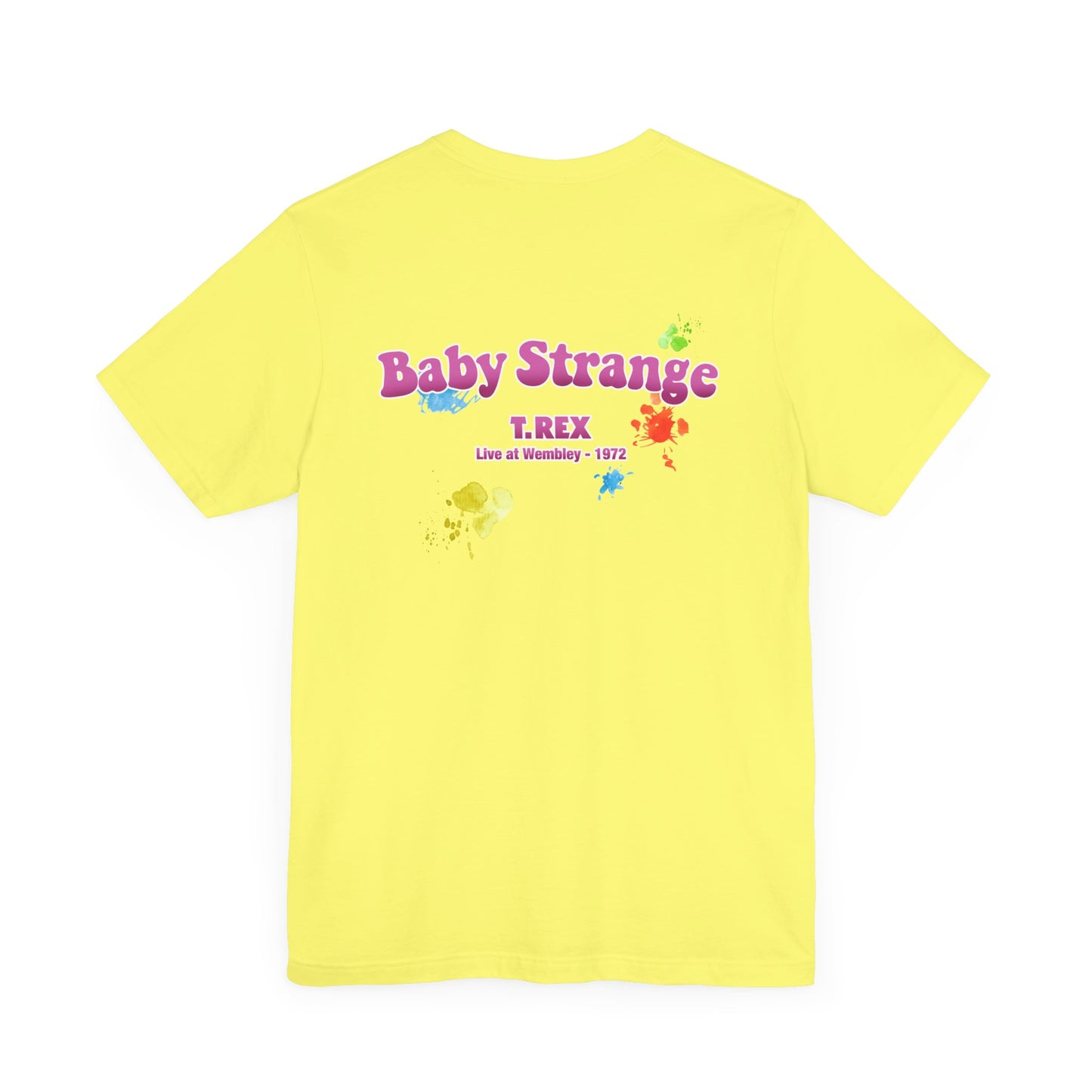 T-REX BABY STRANGE (Unisex Jersey Short Sleeve Tee)