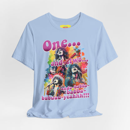 T-REX BABY STRANGE (Unisex Jersey Short Sleeve Tee)