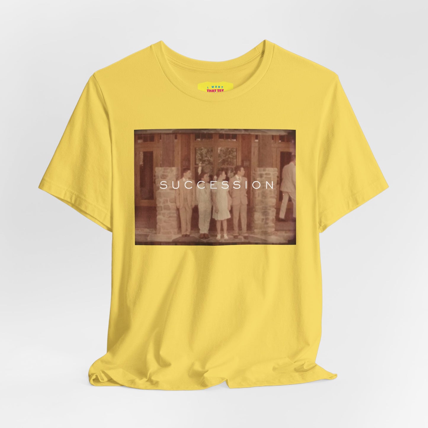 SUCCESSION (Unisex Jersey Short Sleeve Tee)