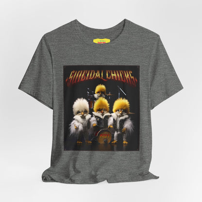 SUICIDAL CHICKS - KISS JOKE (Unisex Softstyle T-Shirt)