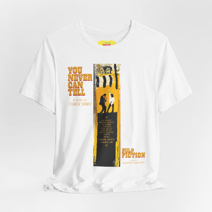 YOU NEVER CAN TELL - PULP FICTION DANCE (Unisex Jersey Short Sleeve Tee)