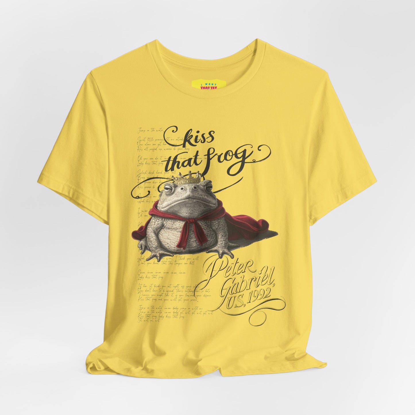 KISS THAT FROG - PETER GABRIEL