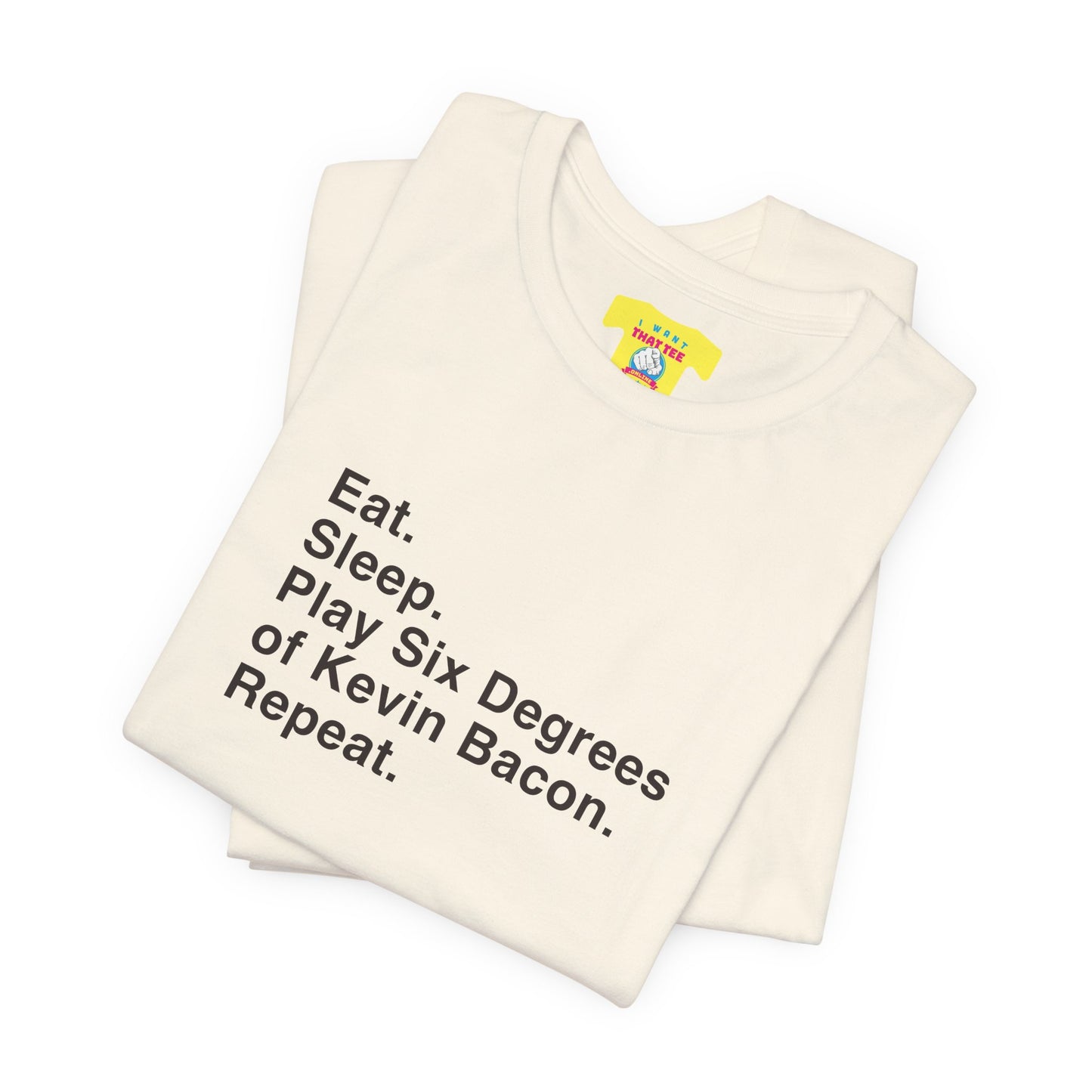 LIFE INSTRUCTIONS - SIX DEGREES OF KEVIN BACON (Unisex Softstyle T-Shirt)