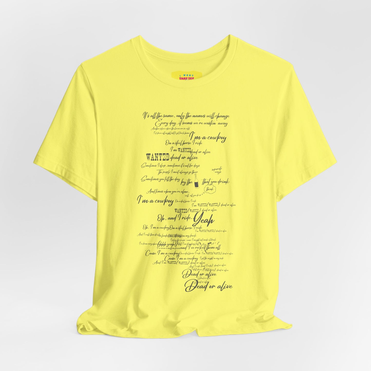 WANTED DEAD OR ALIVE - BON JOVI LYRICS